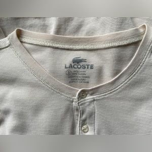 Lacroste Men long tshirt size 3